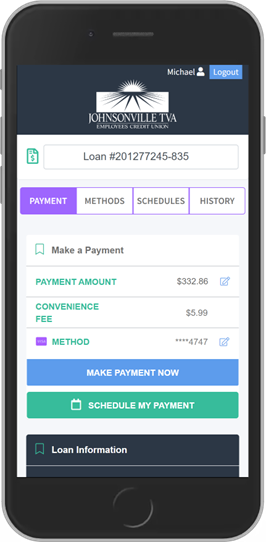 Screen Shot - Make a Payment